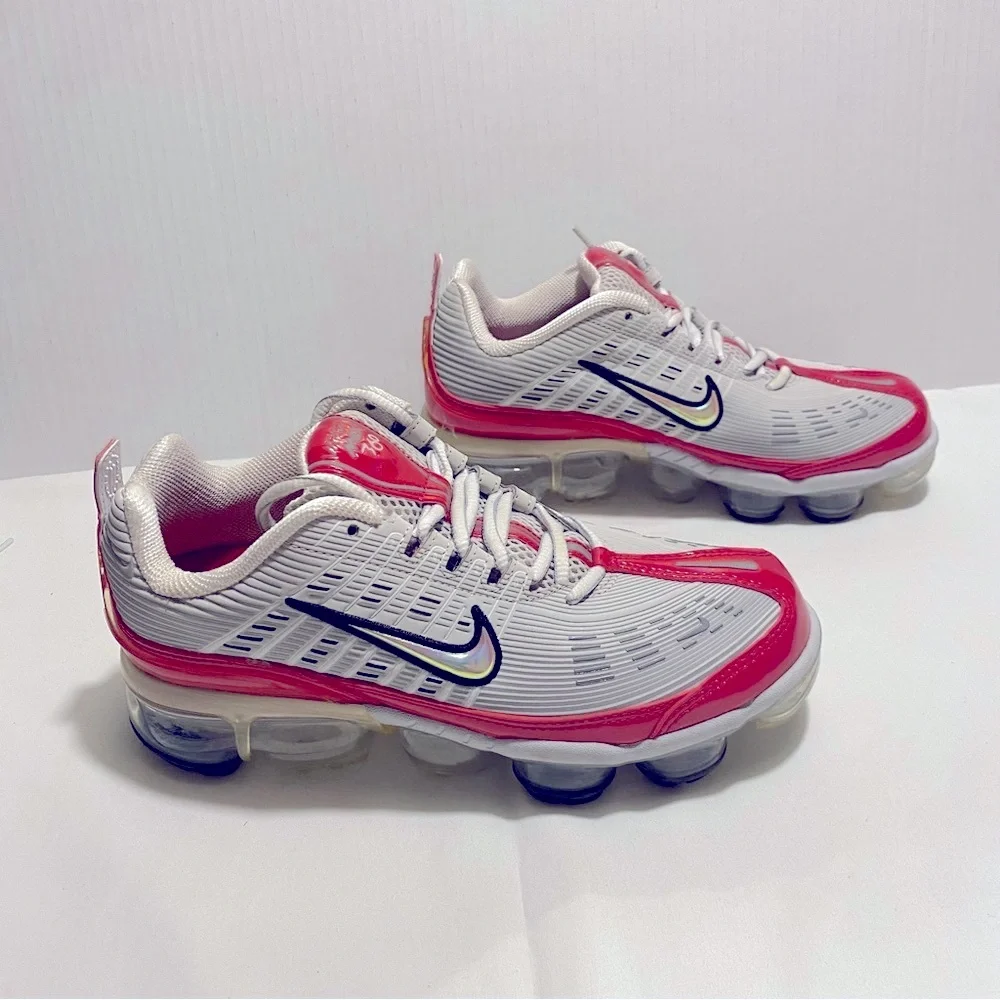 Nike Women’s White & Pink Athletic Sneakers - Picture 3 of 6